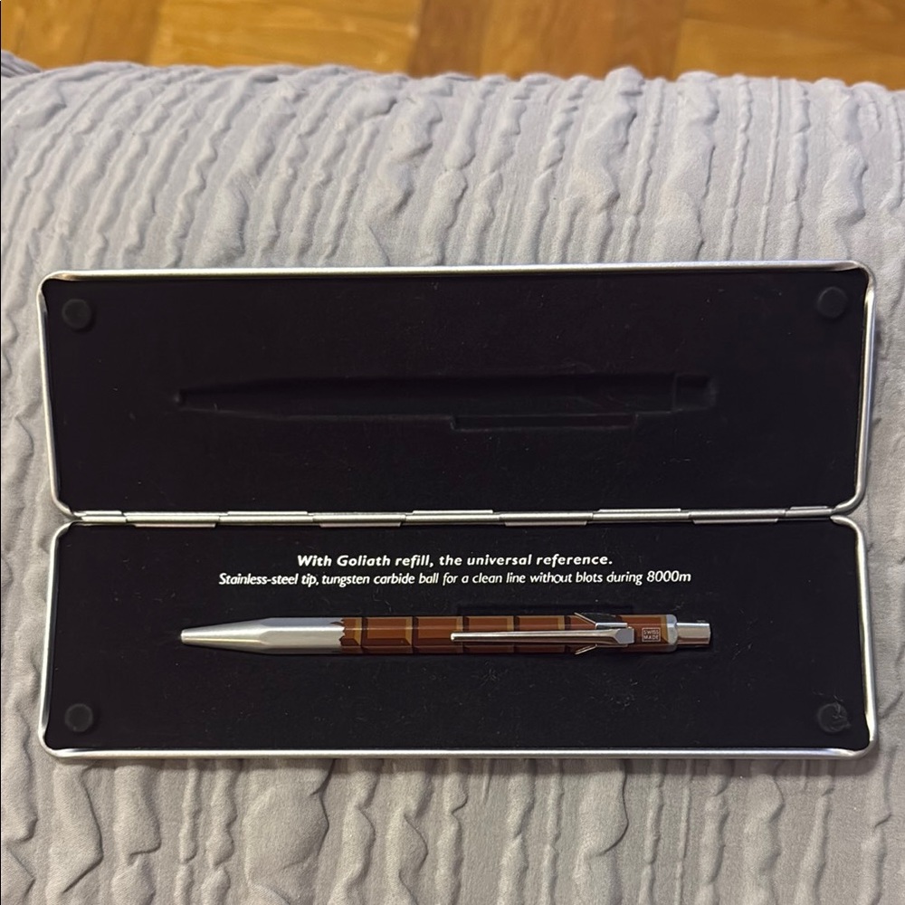 Silver and Brown Mechanical Pencil
